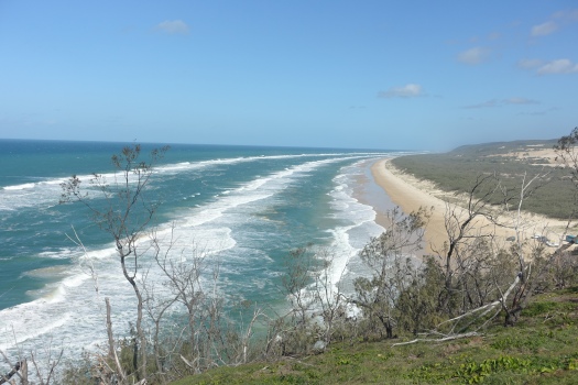 Fraser Island coastline